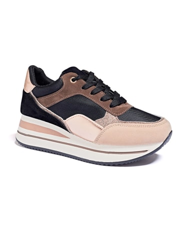 Sixth Sens Sneakers in Schwarz/ Braun