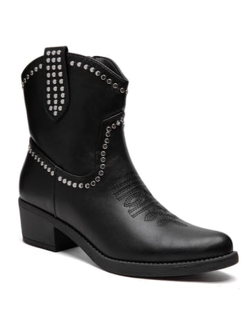 Sixth Sens Stiefeletten in Schwarz