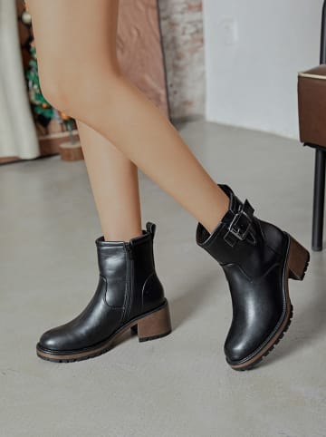 Sixth Sens Stiefeletten in Schwarz