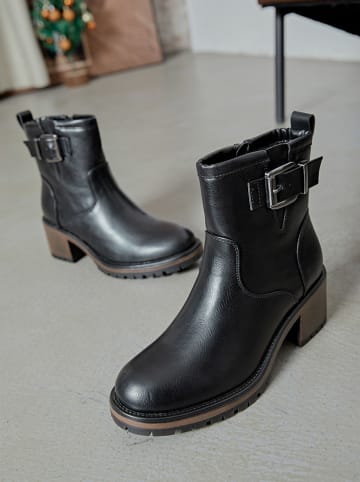 Sixth Sens Stiefeletten in Schwarz