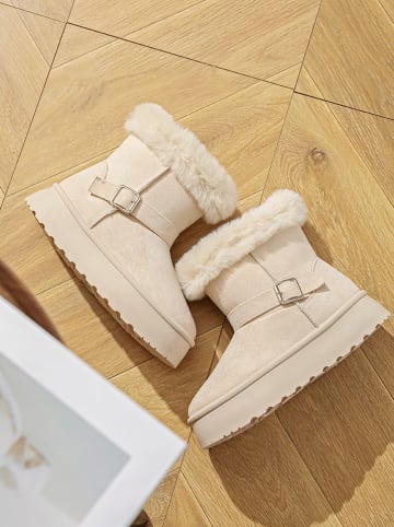 Sixth Sens Winterboots in Beige