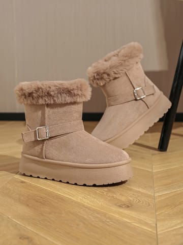 Sixth Sens Winterboots in Beige