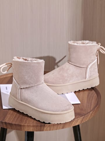 Sixth Sens Winterboots beige