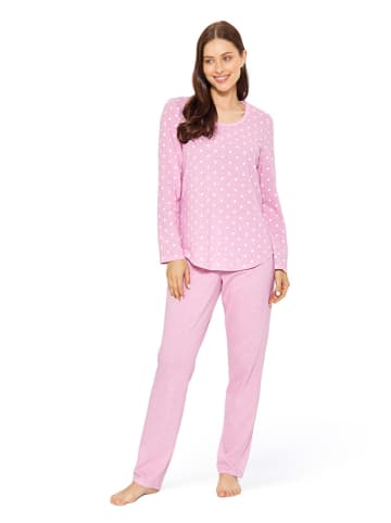 Rösch Piżama w kolorze różowym