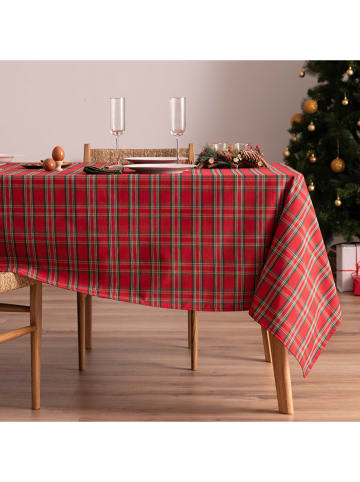 Tafellaken "Christmas Naibi" rood