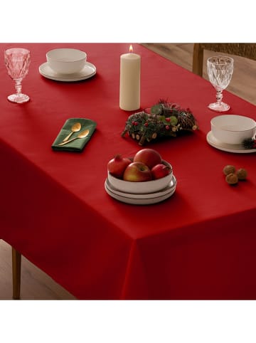 Tafellaken "Christmas" rood
