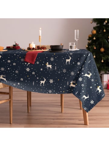 Mint Rugs Tischdecke "Christmas Deer" in Dunkelblau