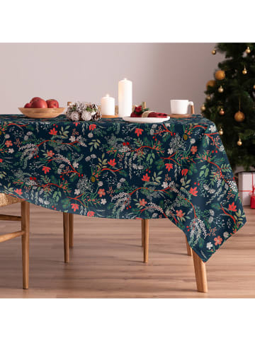 Mint Rugs Obrus "Christmas Miracle" w kolorze granatowo-czerwonym