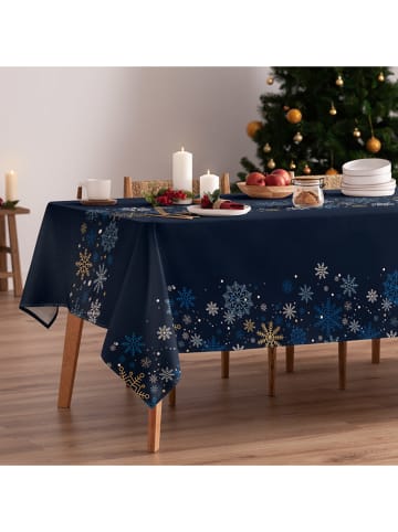 Mint Rugs Tischdecke "Christmas Natalie" in Dunkelblau