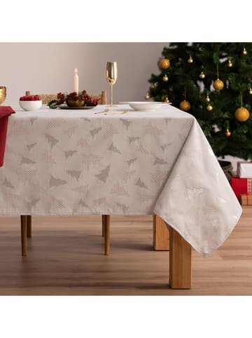 Mint Rugs Tischdecke "Christmas Chandelle" in Weiß/ Silber