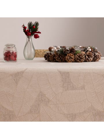 Mint Rugs Obrus "Christmas Gabrielle" w kolorze beżowym
