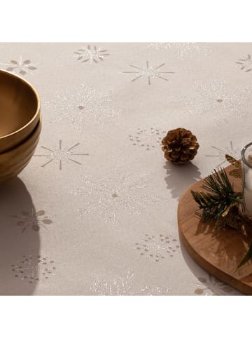 Mint Rugs Tafellaken "Christmas Glory" wit/rood