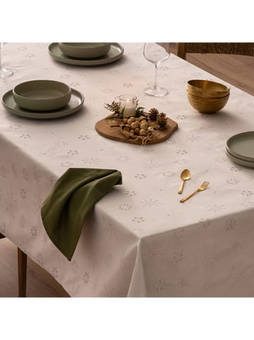 Mint Rugs Tischdecke "Christmas Glory" in Weiß/ Rot