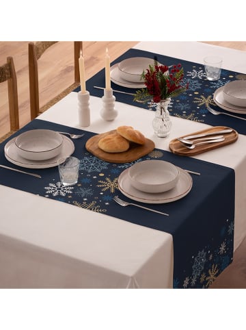 Mint Rugs Tischläufer "Christmas Natalie" in Dunkelblau