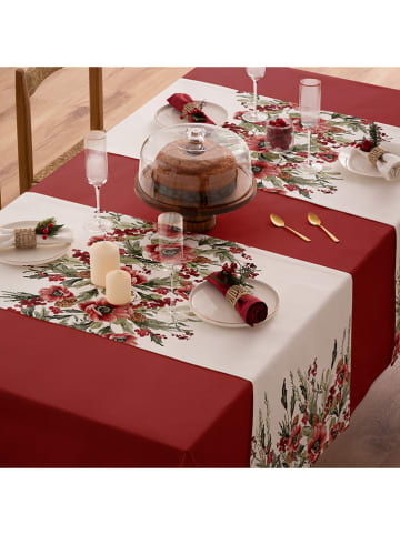 Mint Rugs Tischläufer "Christmas Angel" in Weiß/ Rot