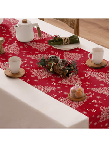 Mint Rugs Bieżnik "Christmas Bethlem" w kolorze czerwonym