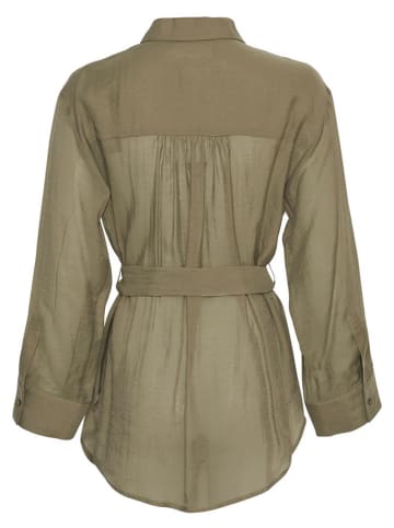 MOSS COPENHAGEN Hemd "Carcella" in Khaki