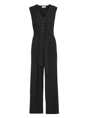 MOSS COPENHAGEN Jumpsuit "Asana" zwart