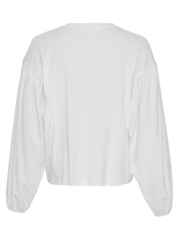 MOSS COPENHAGEN Longsleeve "Nadaline" in Weiß