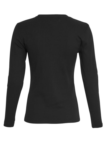 MOSS COPENHAGEN Longsleeve "Kickie Rasmia" in Schwarz