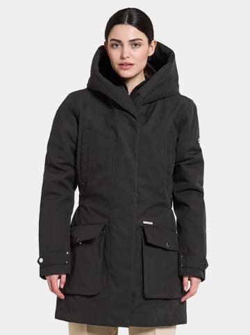 Didriksons Parka zimowa "Britt" w kolorze czarnym
