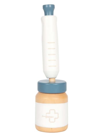 small foot Piesek w kolorze brązowym z torbą i zestawem do pielęgnacji - 2+