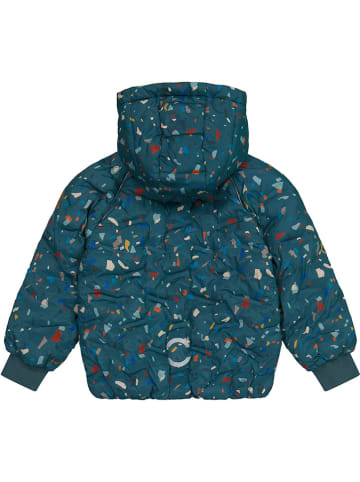 mikk-line Winterjas blauw/meerkleurig