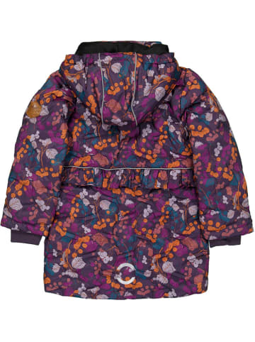 mikk-line Winterjacke in Pflaume/ Bunt