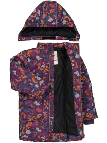 mikk-line Winterjacke in Pflaume/ Bunt