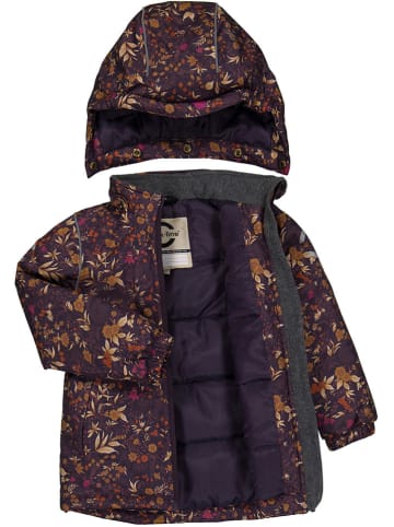 mikk-line Winterjacke in Braun/ Pflaume