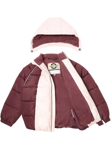 mikk-line Steppjacke in Creme/ Hellbraun