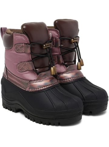 mikk-line Winterboots in Rosa/ Schwarz