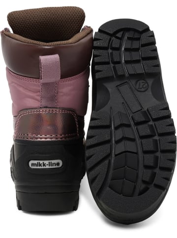 mikk-line Winterboots in Rosa/ Schwarz
