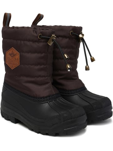 mikk-line Winterboots bruin/zwart