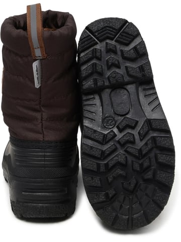 mikk-line Winterboots bruin/zwart