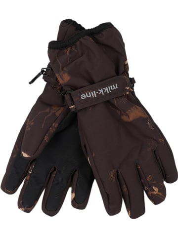 mikk-line Funktionsfingerhandschuhe in Braun
