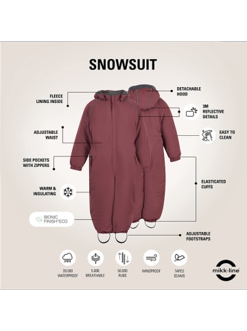 mikk-line Sneeuwpakje bruin