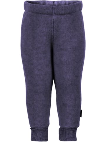 mikk-line Wollen broek donkerblauw