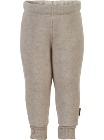 mikk-line Wollen broek beige