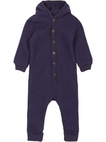 mikk-line Wolloverall in Aubergine
