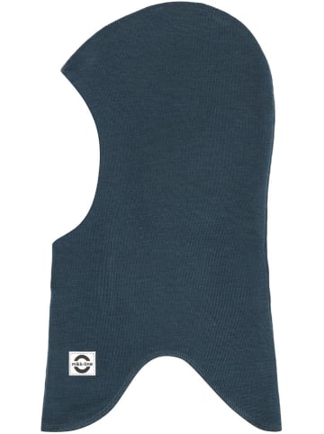 mikk-line Wollen bivakmuts blauw/donkerblauw