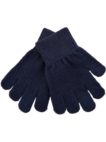 mikk-line 3er-Set: Fingerhandschuhe in Anthrazit/ Dunkelblau
