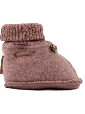 mikk-line Buty w kolorze szaroróżowym do raczkowania