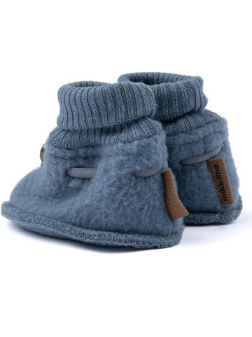 mikk-line Krabbelschuhe in Blau