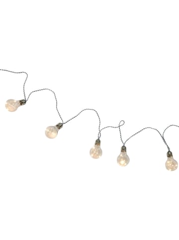 CHAKS LED-Girlande in Warmweiß in Gold - (L)365 cm