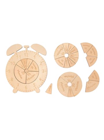 SUNNYSUE 30tlg. Lernpuzzle "Bruchrechnen-Uhr"