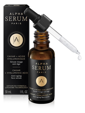 Alphasérum Serum do twarzy "Caviar + Hyaluronic Acid" - 30 ml