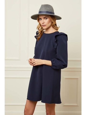 Plume Kleid "Kendal" in Dunkelblau