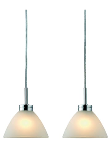 Halo Design 2-delige set: ledhanglampen "Arc" crème - (H)13,5 x Ø 12,5 cm