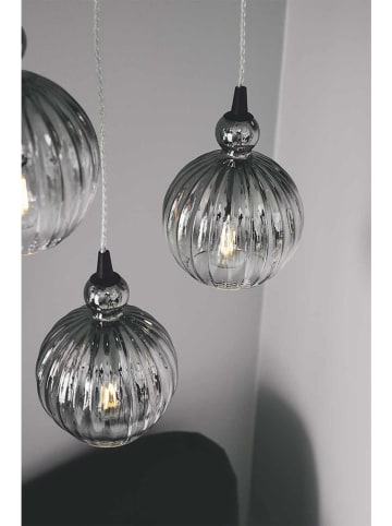 Halo Design Hängeleuchte "Ball" in Grau - (H)22 x Ø 15 cm